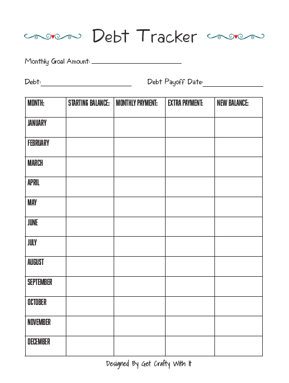 Finance Pack Planner Insert